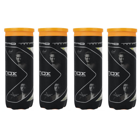 |NoxProTitaniumPadelBalls1Dozen|